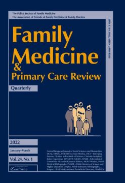 Zeszyt 1/22 Family Medicine & Primary Care Review