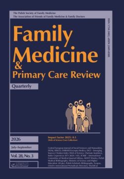 Zeszyt 3/26 Family Medicine & Primary Care Review