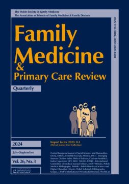 Zeszyt 3/24 Family Medicine & Primary Care Review